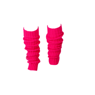 Bo beenwarmers fuchsia kort (36cm)