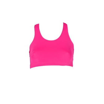 Isa racerback top fuchsia kids