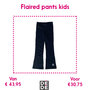 Flaired pants kids (uitverkoop)