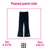 Flaired pants kids (uitverkoop)_